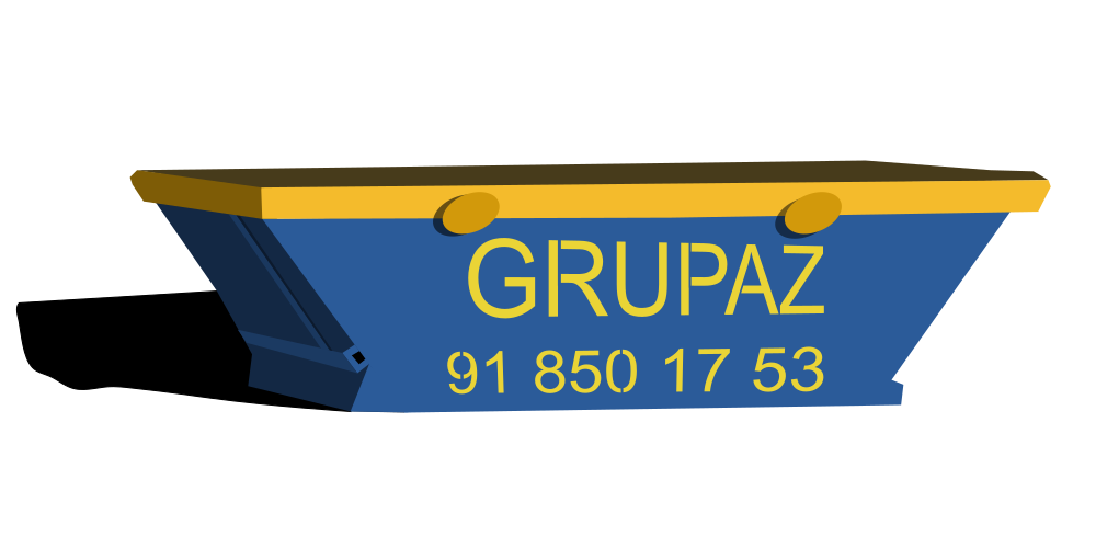 Contenedor de obra pequeño 4m3
